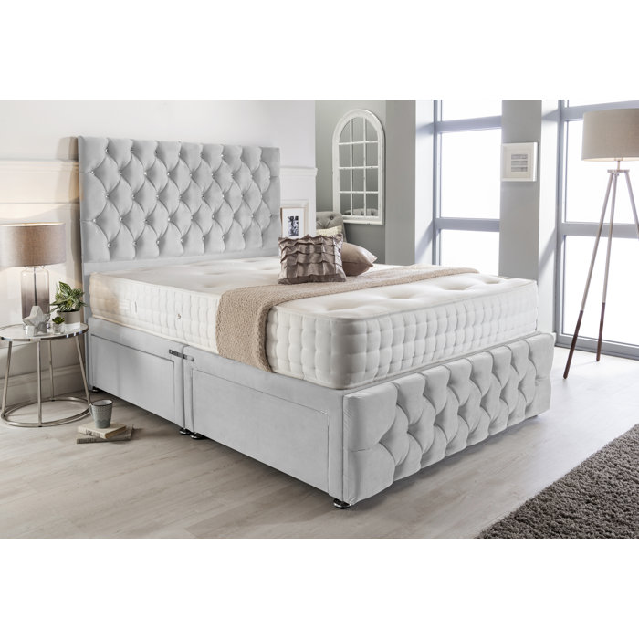 Mercer41 Mcintosh Coilsprung Divan Bed Set Wayfair.co.uk